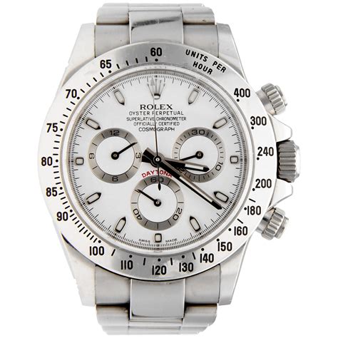 quadrante rolex daytona bianco|Rolex Daytona oro bianco quadrante Tahiti for $59,175 for.